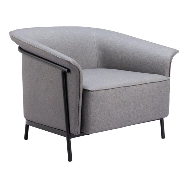 Burry Accent Chair Slate Gray