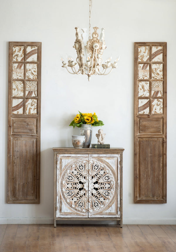 15x73.2' Wooden Decorative Panel, Decorative Wall Sculpture