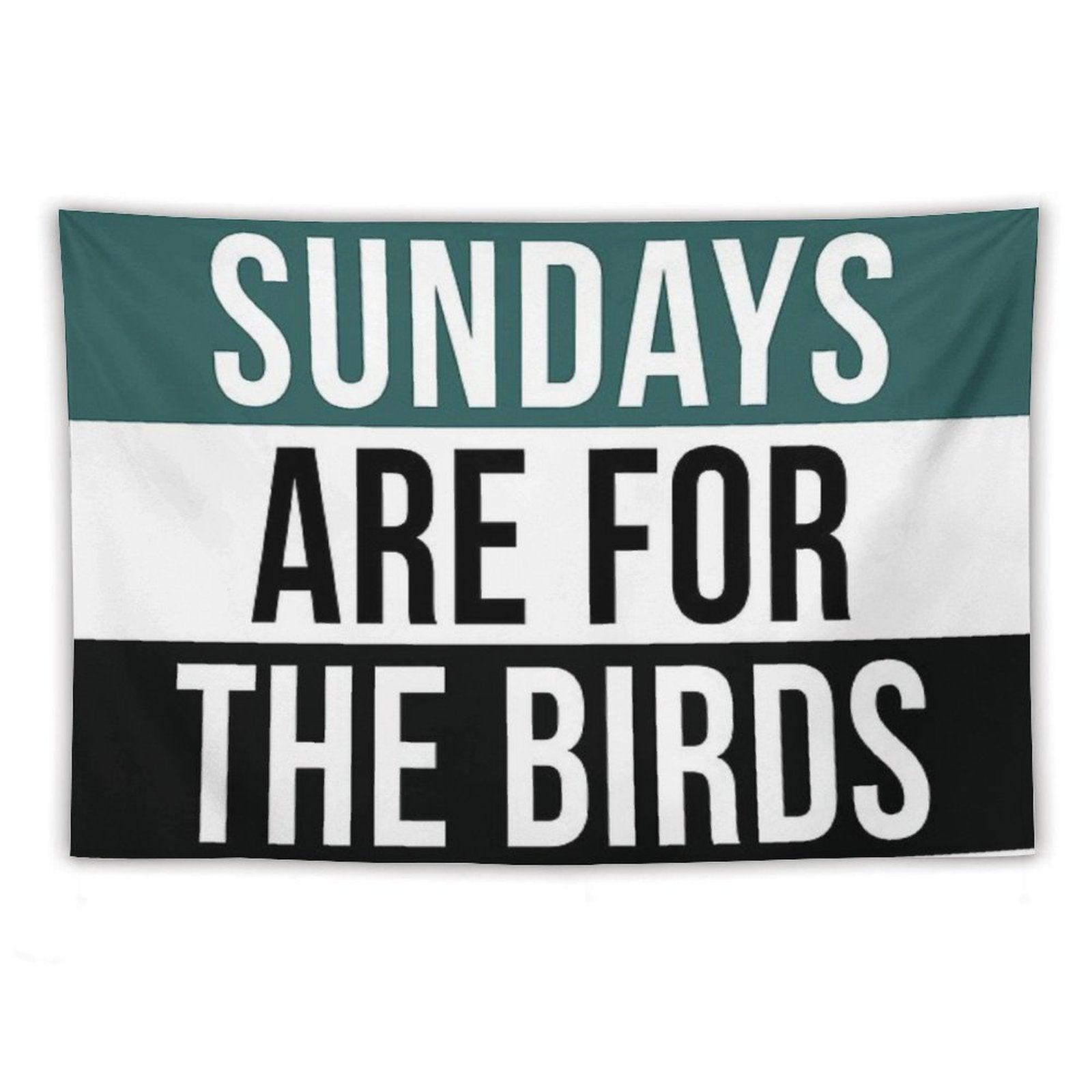 Sundays Are for The Birds Tapestry