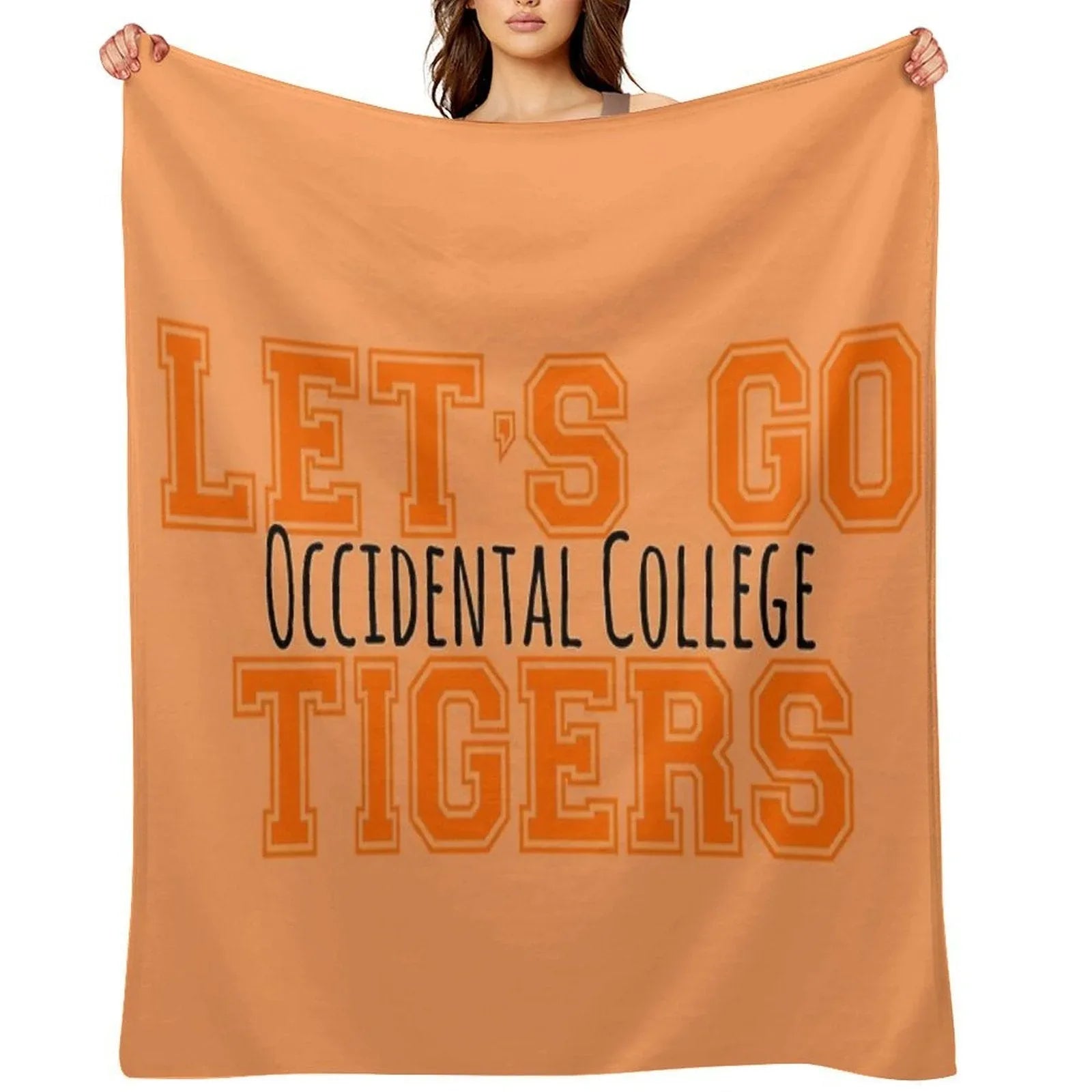 Occidental College Throw Blanket