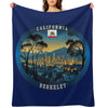 Berkeley California Travel Eco-conscious Throw Blanket