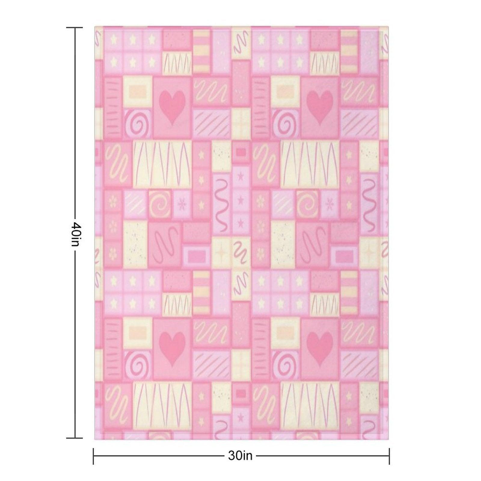 Strawberry Chocolate Throw Blanket