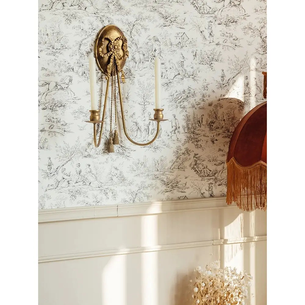 VINTAGE WALL SCONCE CANDLE HOLDER