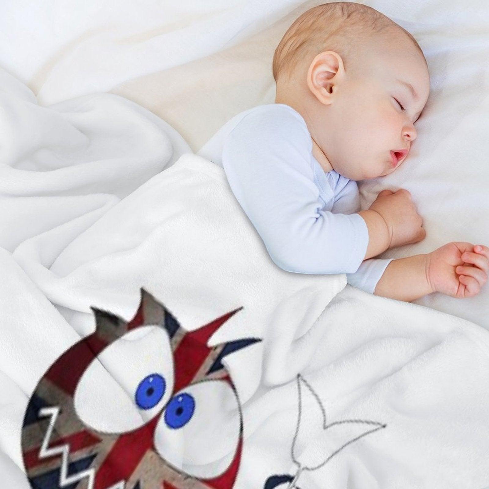 Aussie Fly Cartoon Critter Throw Blanket
