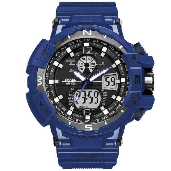 NEW Modern RED Sport Watch For Men and Woman With LED Digital Quartz Display Men's Top Brand Luxury Digital-watch Relogio Masculino In Army Military Popular Design Waterproof 50M