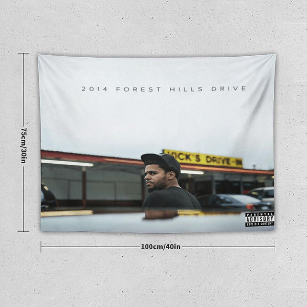 2014 Forest Hills Drive (10th Anniversary Edition) Tapestry