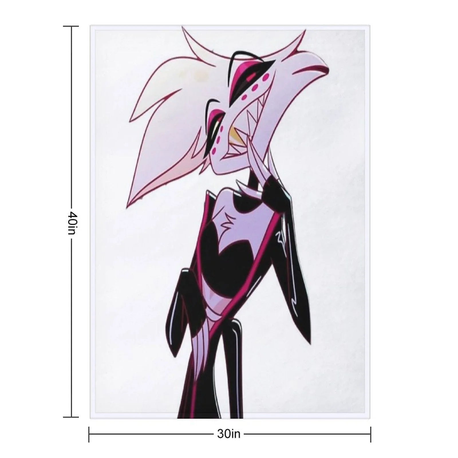 Angeldust Hazbin Hotel Poison Tshirt Sticker V2 Throw Blanket