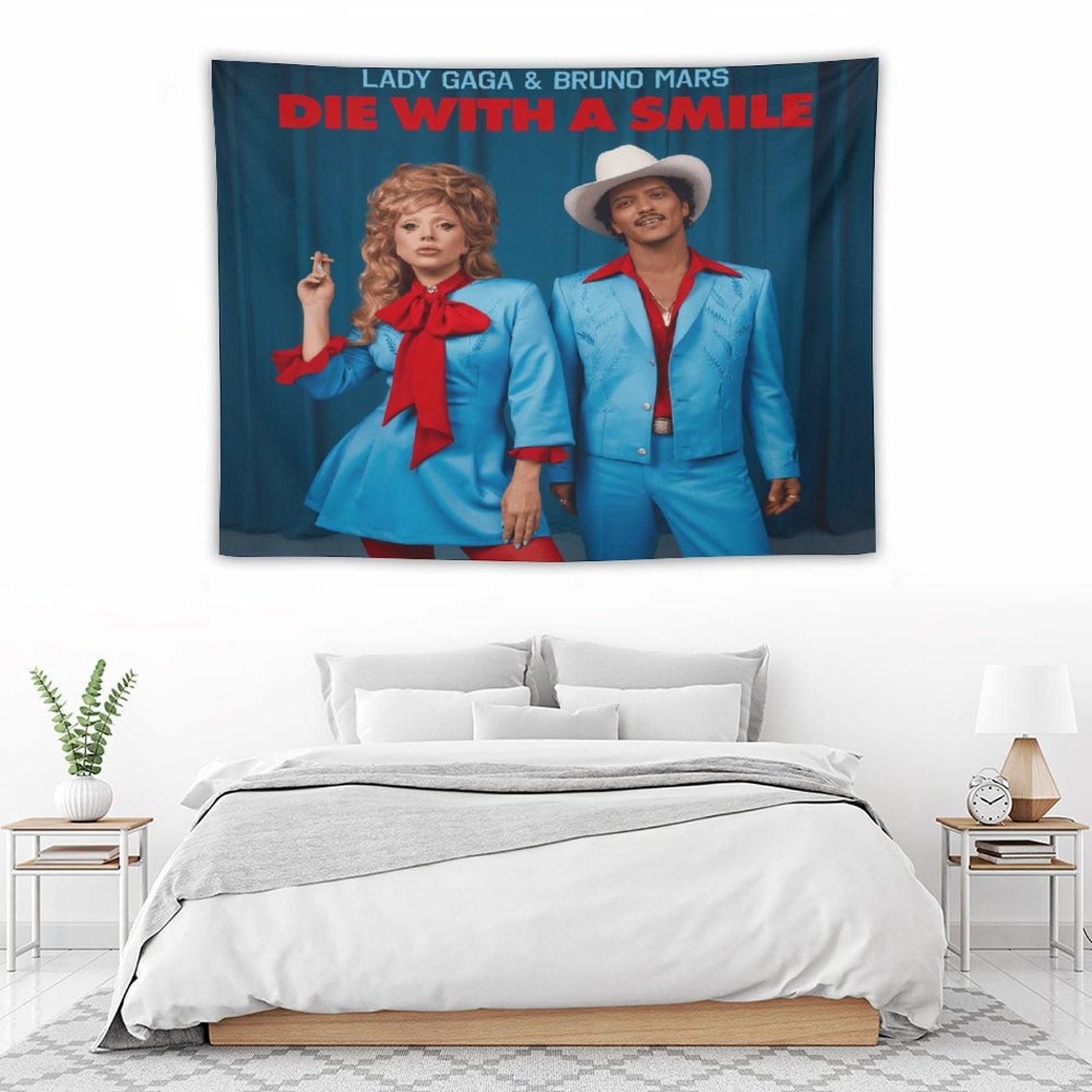 Die With A Smile Tapestry