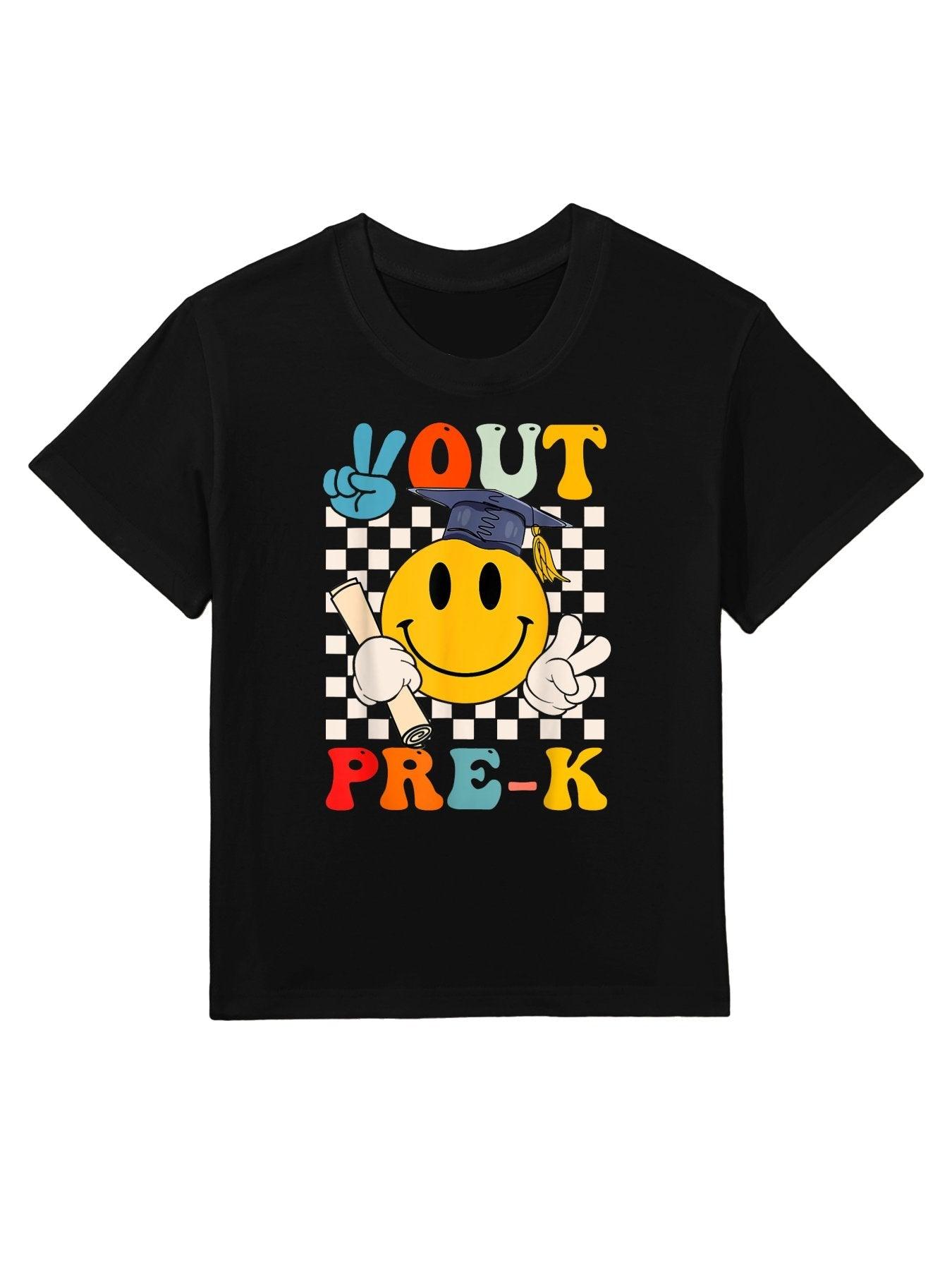 Peace Out Pre-K Student Graduation Pre-K Last Day Of School Kids T-Shirt