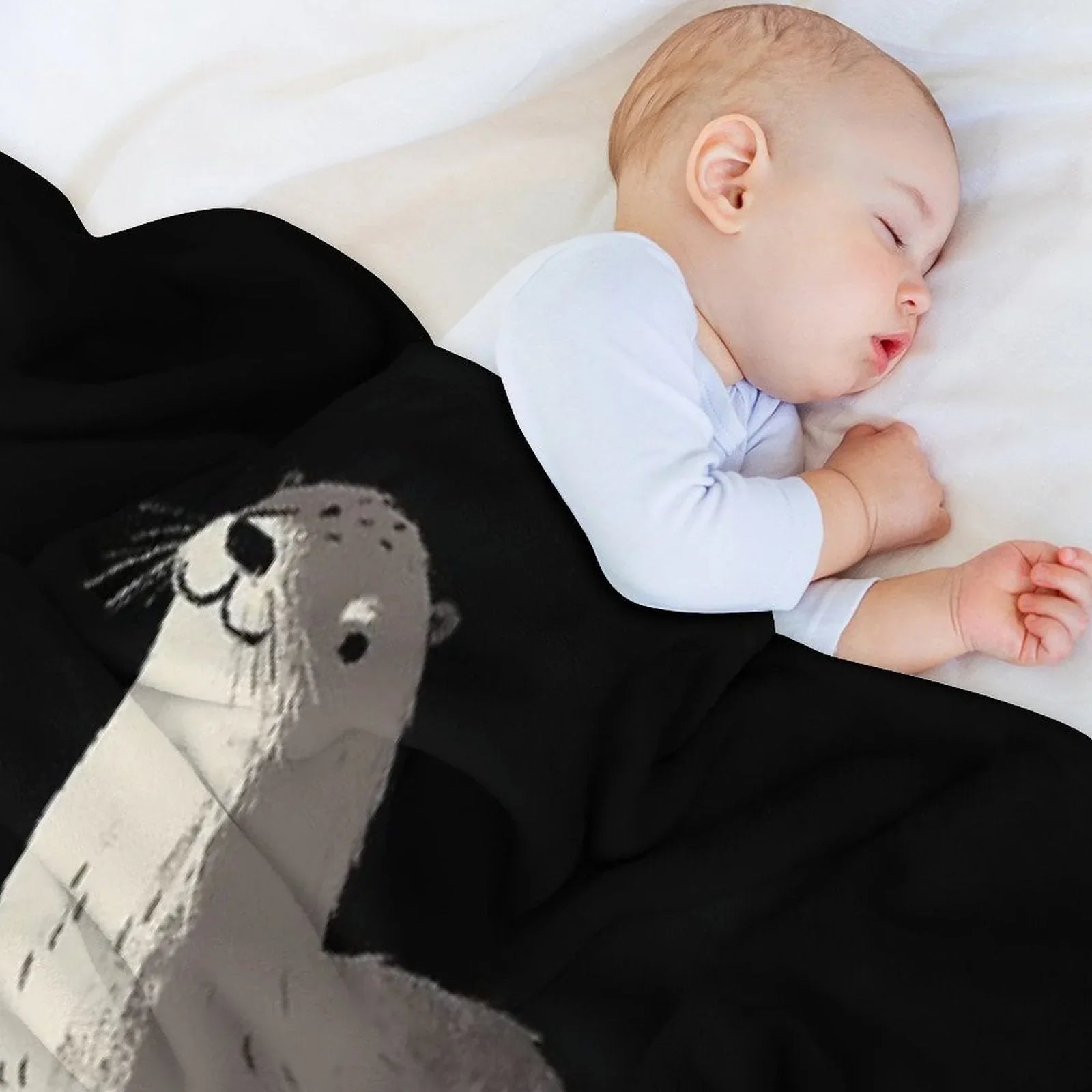 Significant Otter Throw Blanket