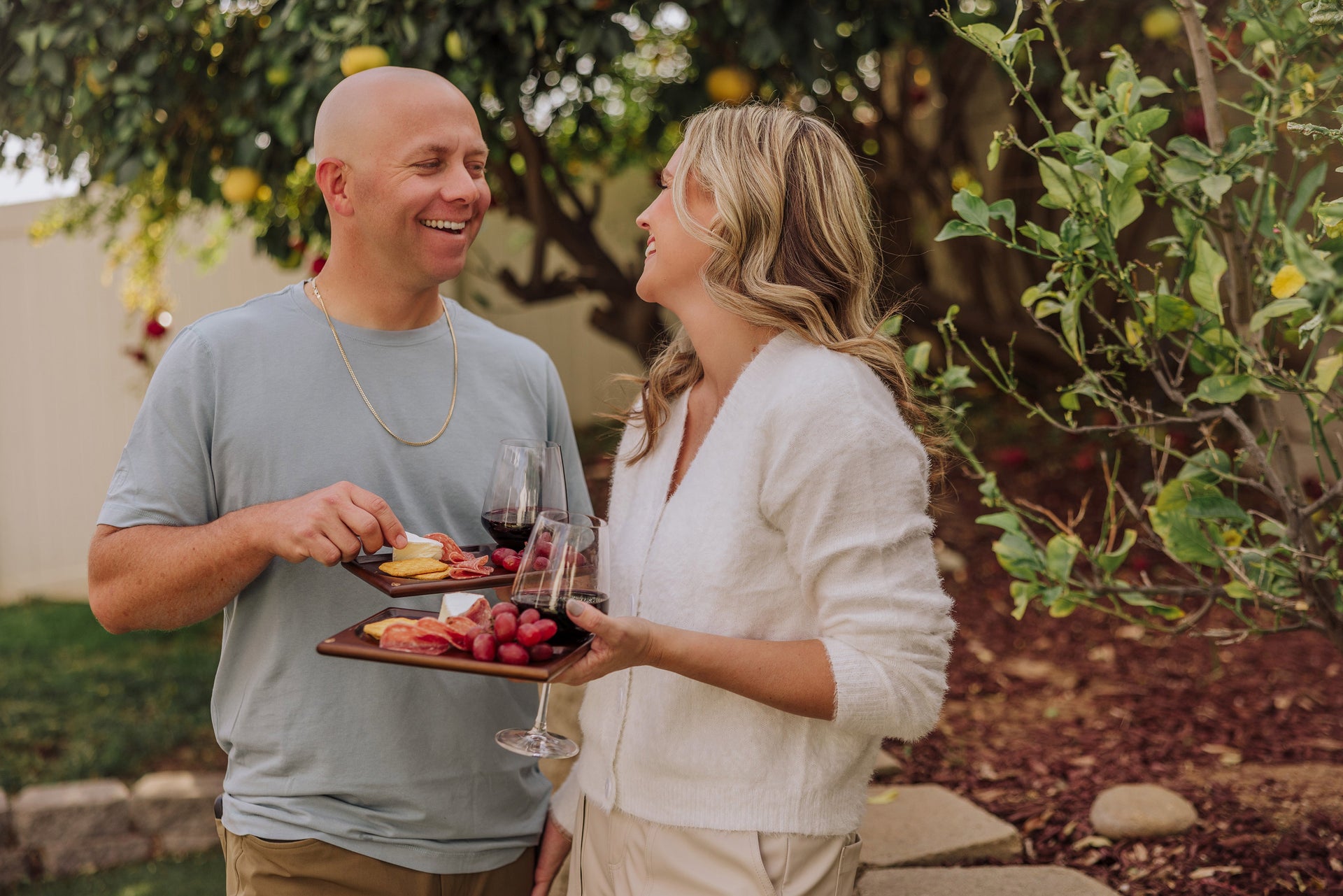 Rectangle Wine Appetizer Plate Set of 4 Picnic Time Family of Brands