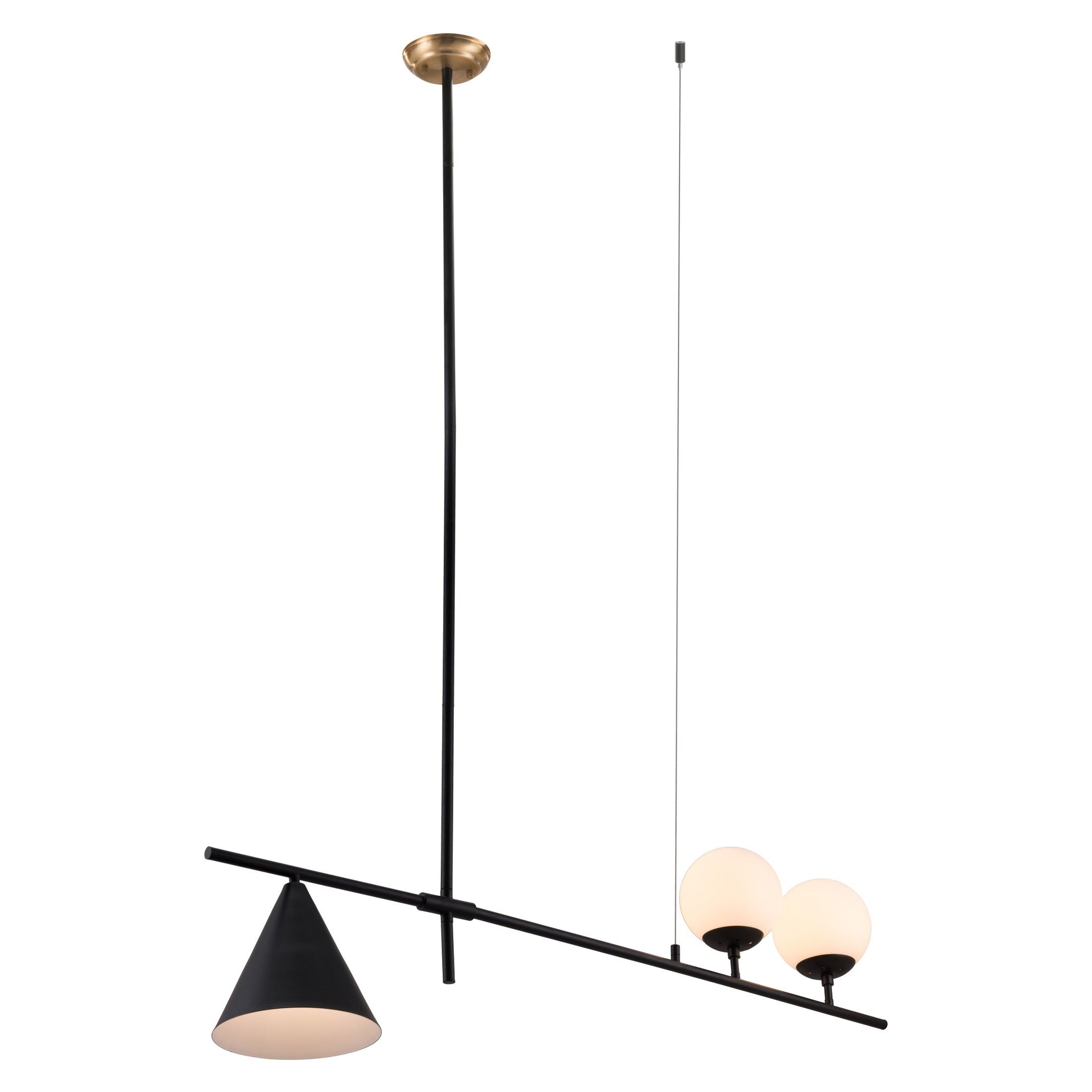 Richiza Ceiling Lamp Black