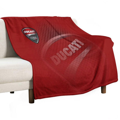 Ducati Design Concept Velvety-soft Throw Blanket