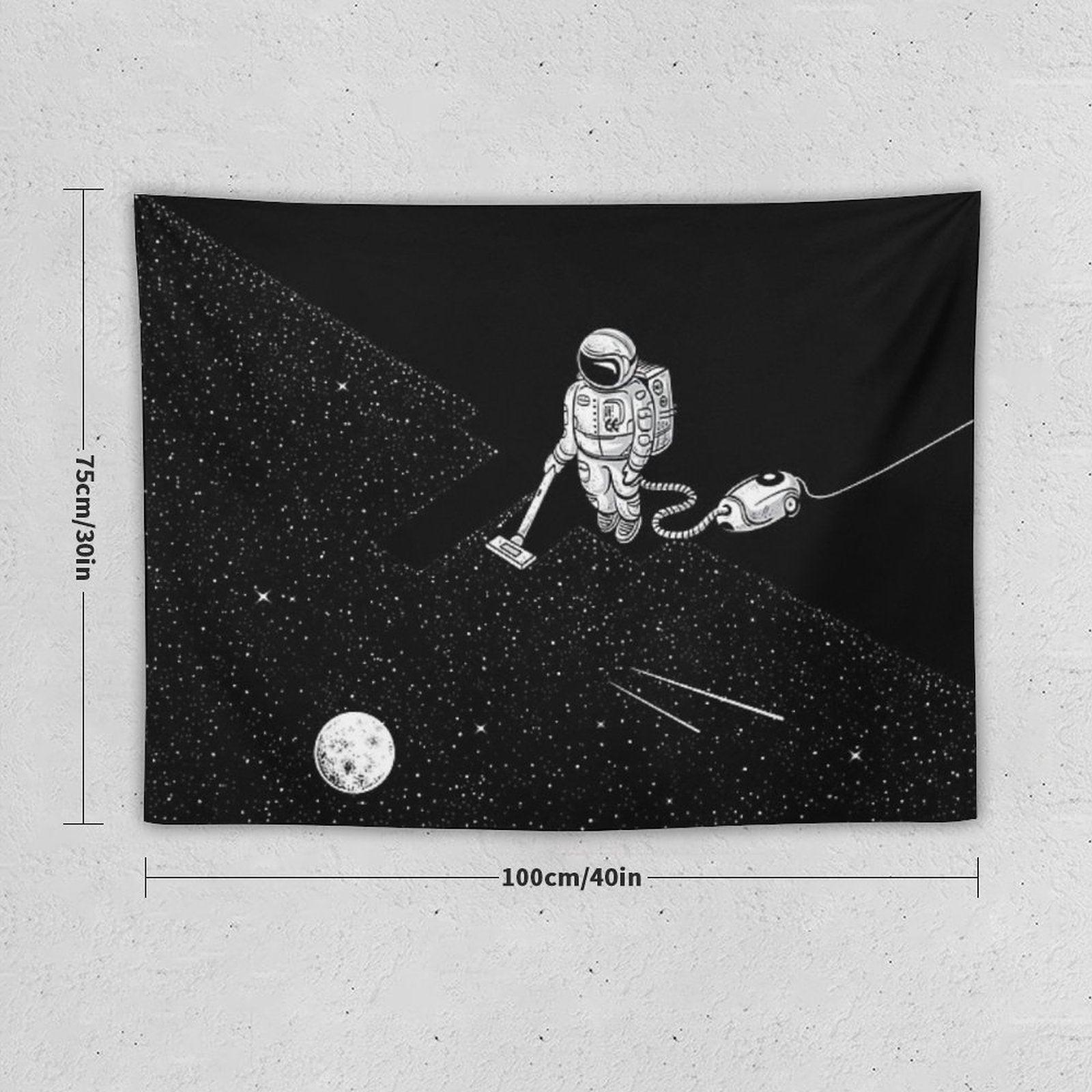 Space Cleaner Tapestry