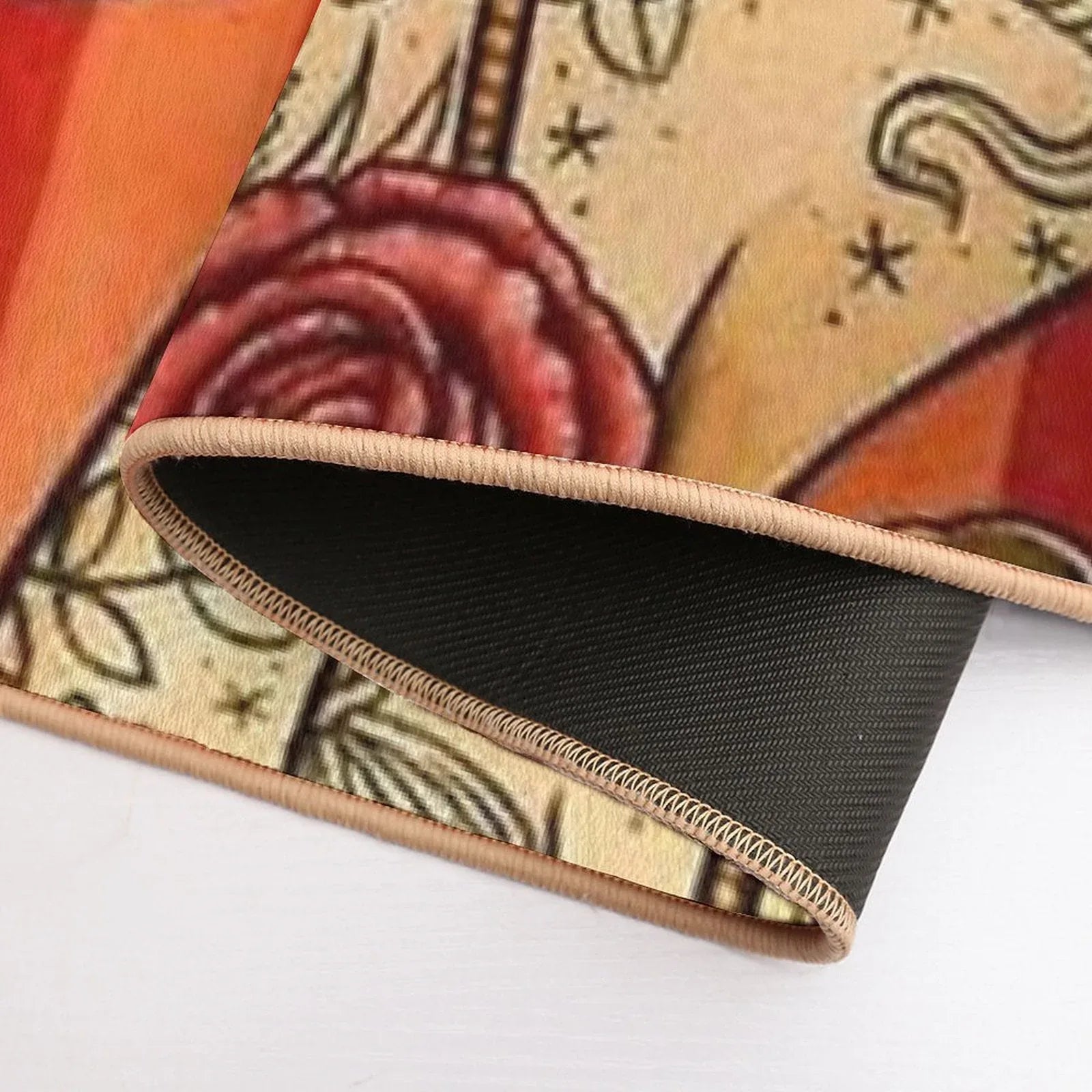 CHAPEL TATTOO; Vintage Body Advertising Art Bath Mat