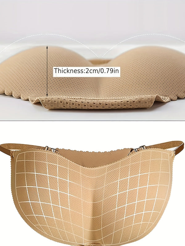 Invisible Boost Fake Butt Lifting Bikini Panties for Women – Ultra-Thin Breathable and Seamless Women's Lingerie for Natural Enhancement and All-Day Comfort
