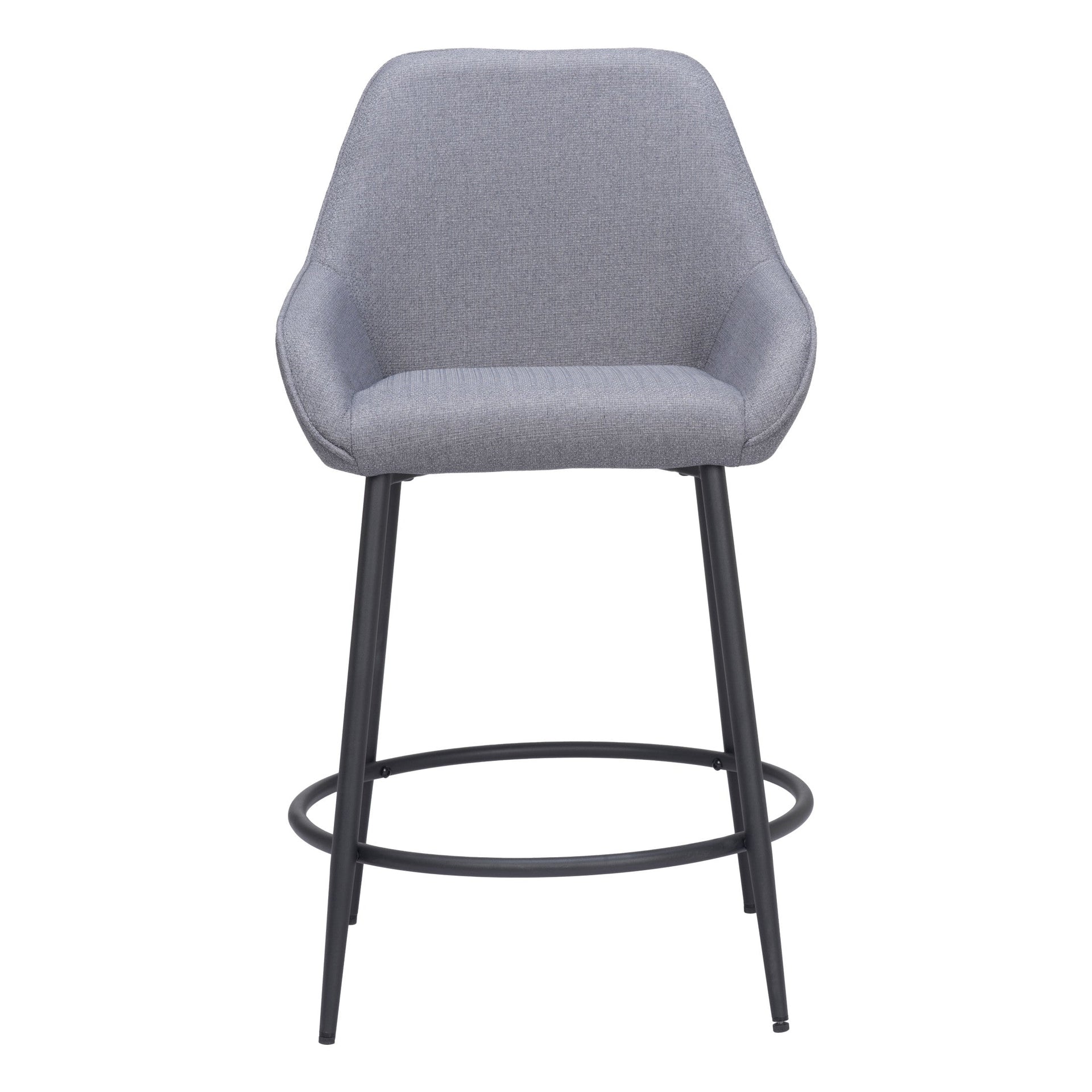 Vila Counter Stool (Set of 2) Gray