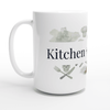 White 12oz Enamel Mug - White 15oz Ceramic Mug | Coffee Mugs | Kitchen + Metal