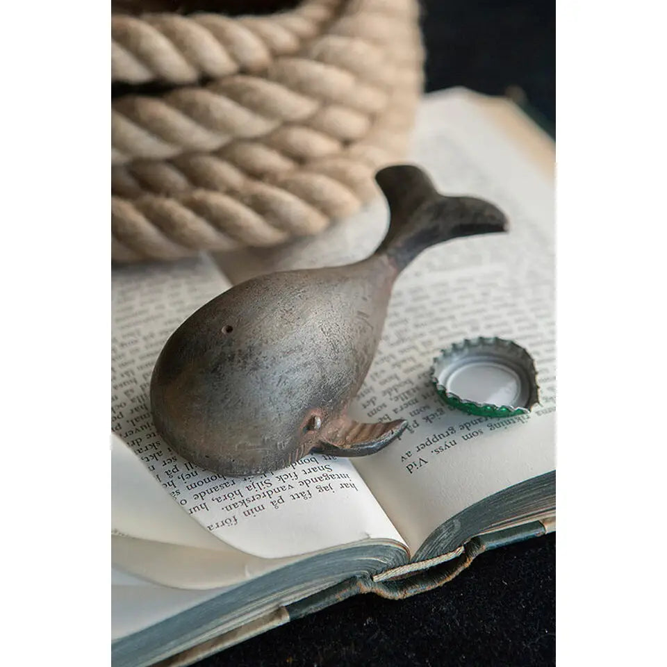 Pewter Whale Bottle Opener