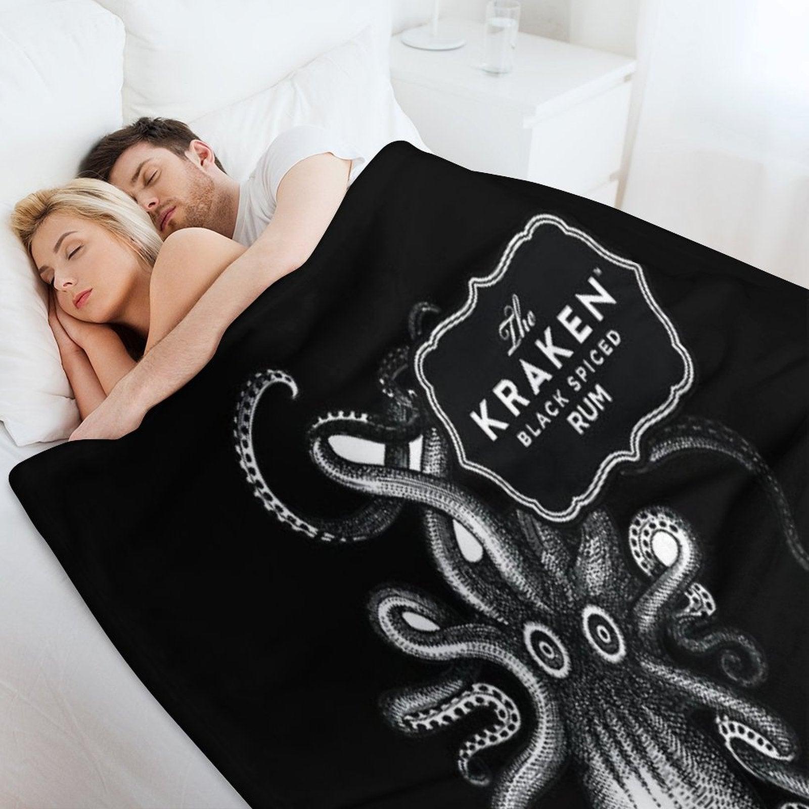Kraken Rum Throw Blanket