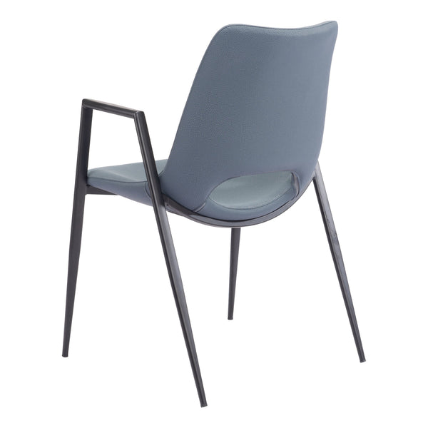 Desi Dining Chair (Set of 2) Azure Gray