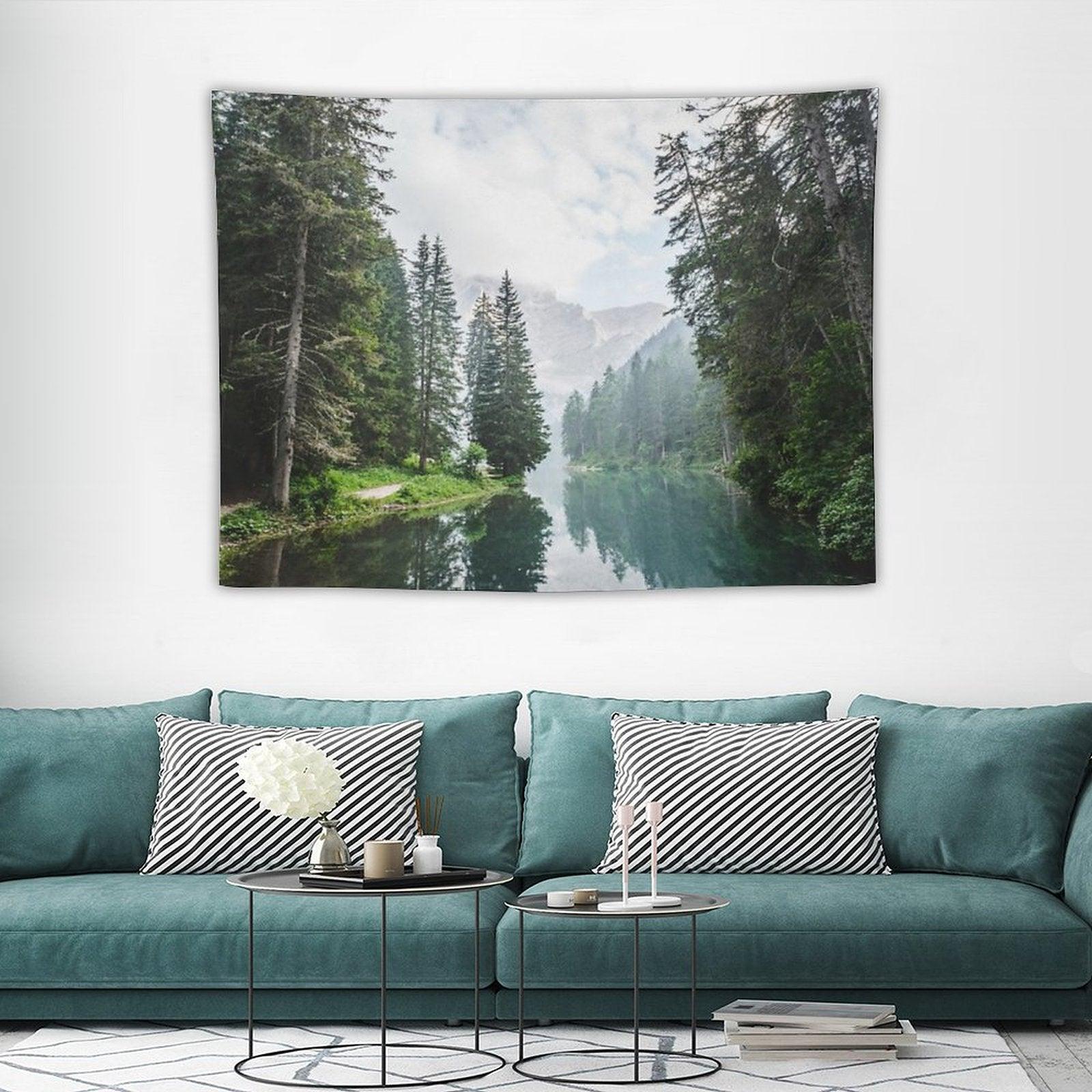 Live The Adventure - Lago Di Braies X Tapestry
