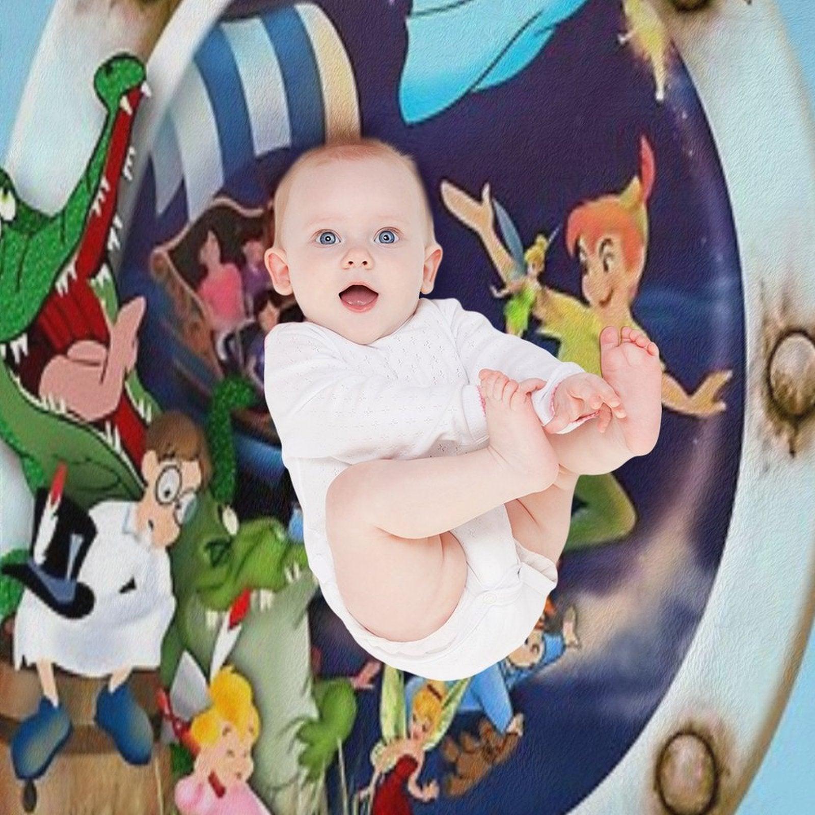 Peter Pan Wendy And The Boys Throw Blanket