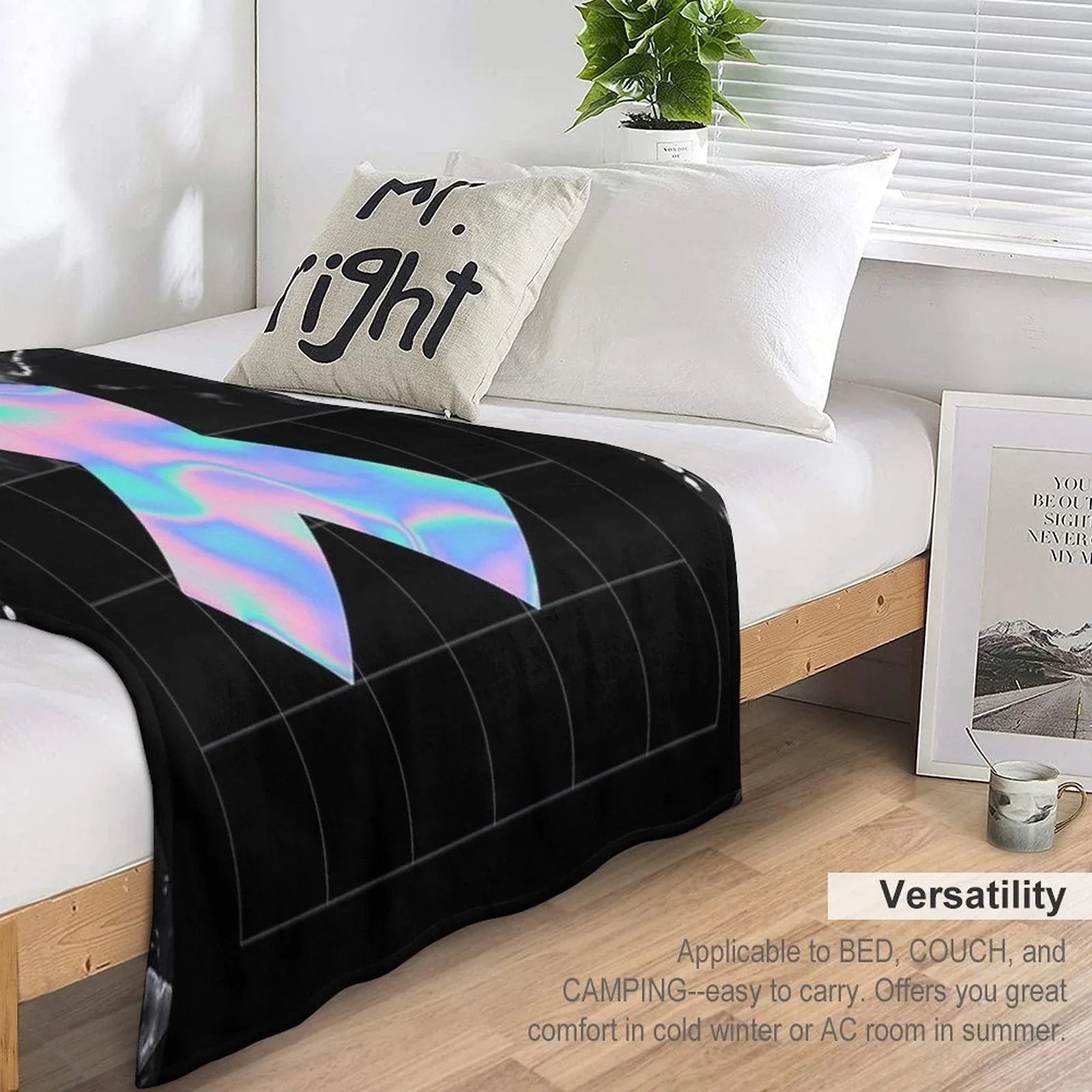 HALF BELIEVING Throw Blanket