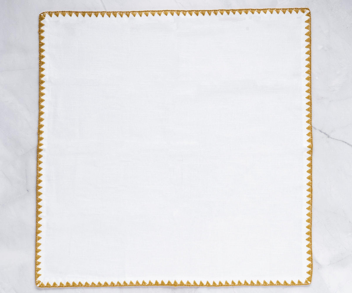 Cloth Napkins - Wedding Napkins - Shell Edge Napkin