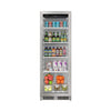 Edgestar 10.1 Cubic Feet Commercial Beverage Merchandiser With Temperature Alarm and Reversible Door, 22