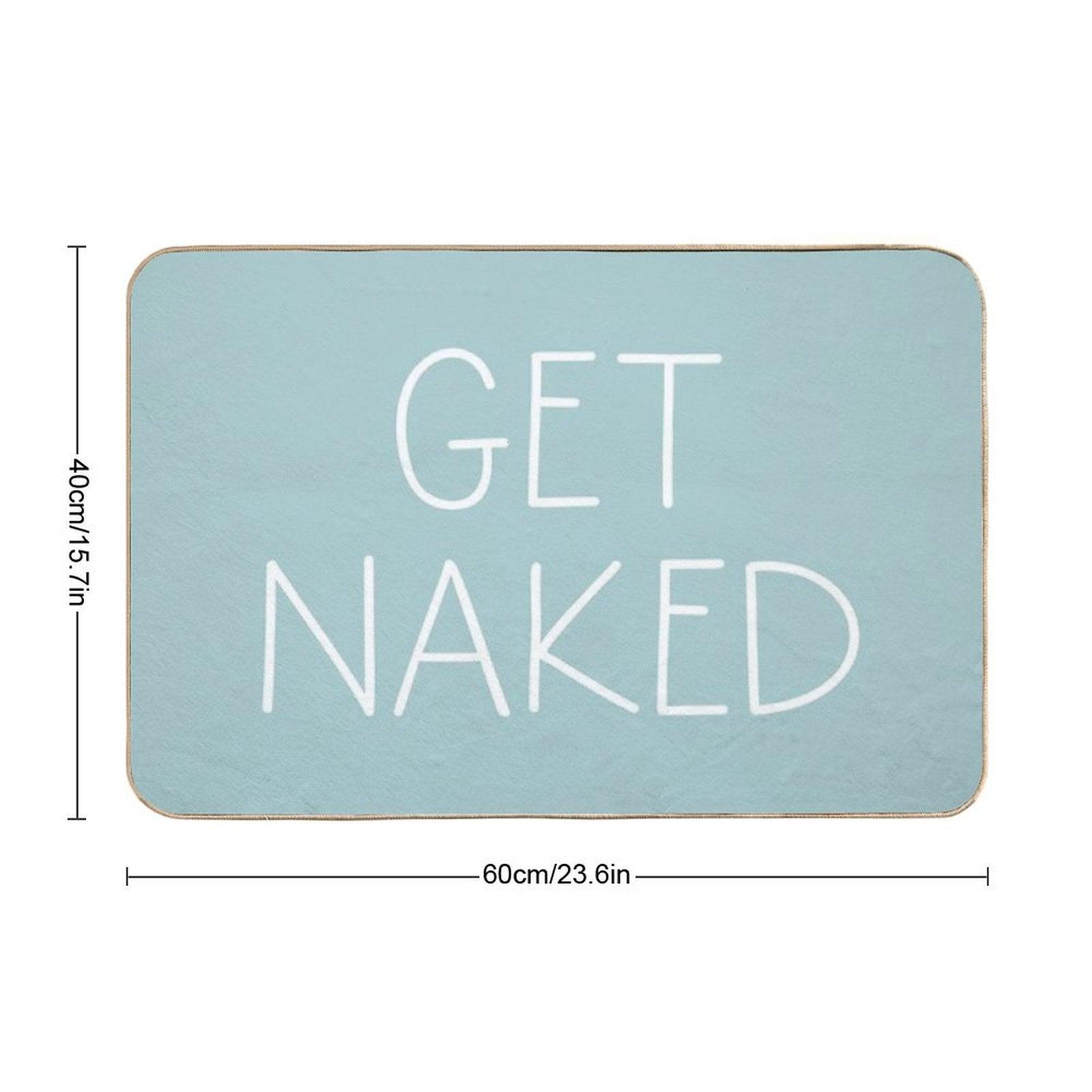 Get Naked Aqua Bath Mat