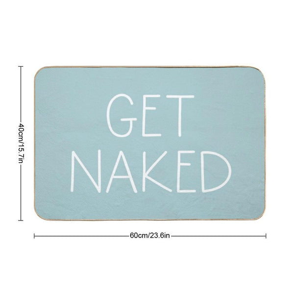Get Naked Aqua Bath Mat