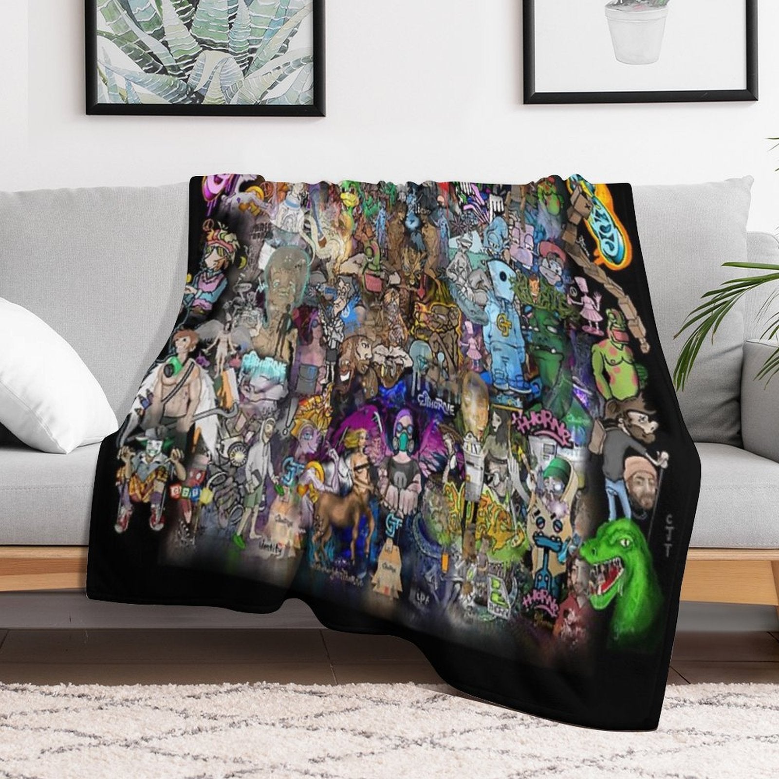 CjThorne’s Adventure Compact Throw Blanket