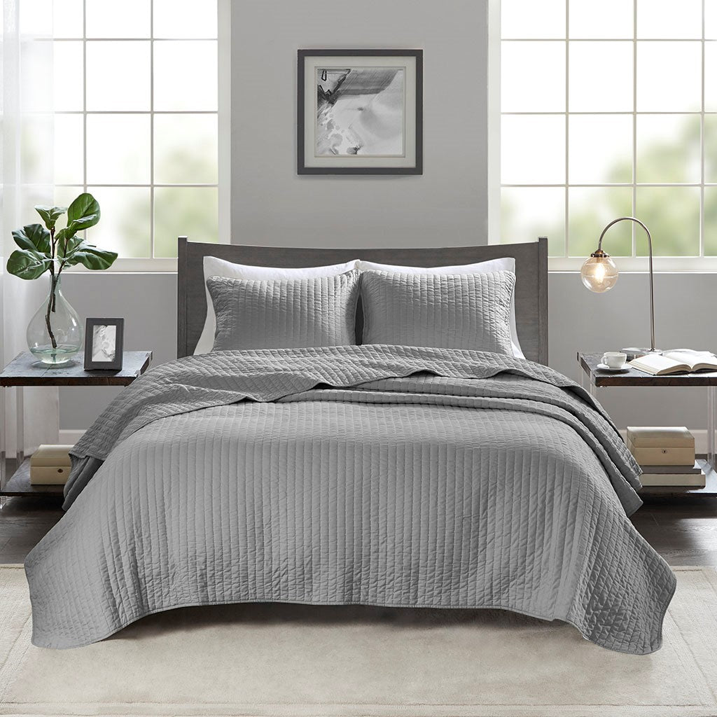 Keaton Quilt Set by Madison Park