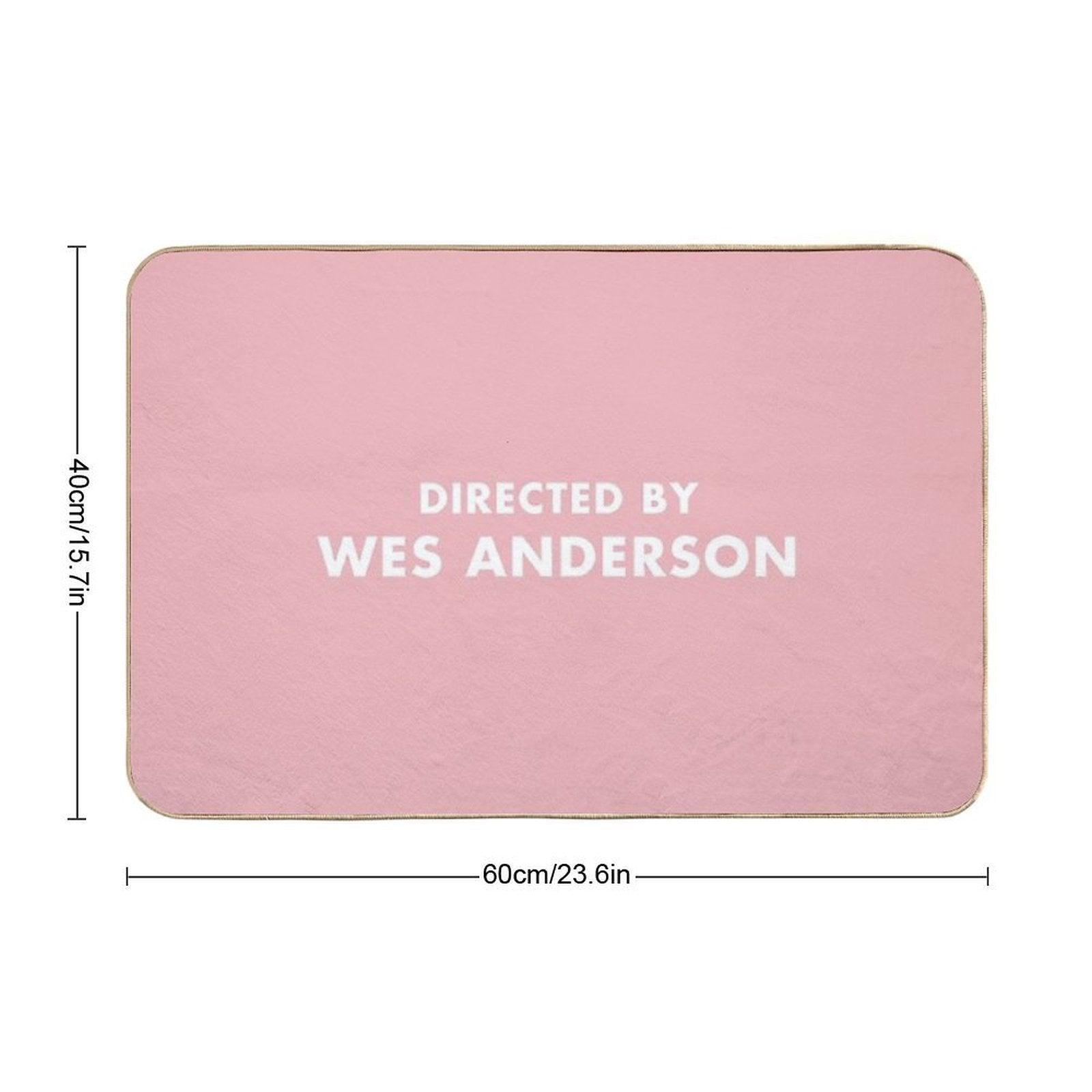 Directed by Wes Anderson Bath Mat