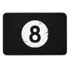 8 BALL BILLIARDS POOL EIGHT-BALL Bath Mat
