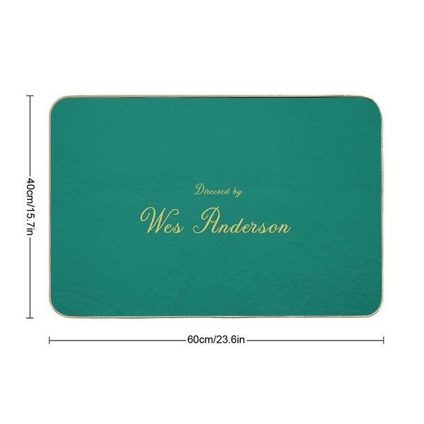 Directed by Wes Anderson, Moonrise Kingdom Yellow Aesthetic Bath Mat