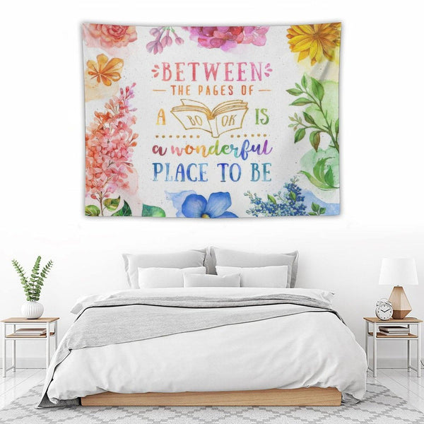 Between The Pages Tapestry