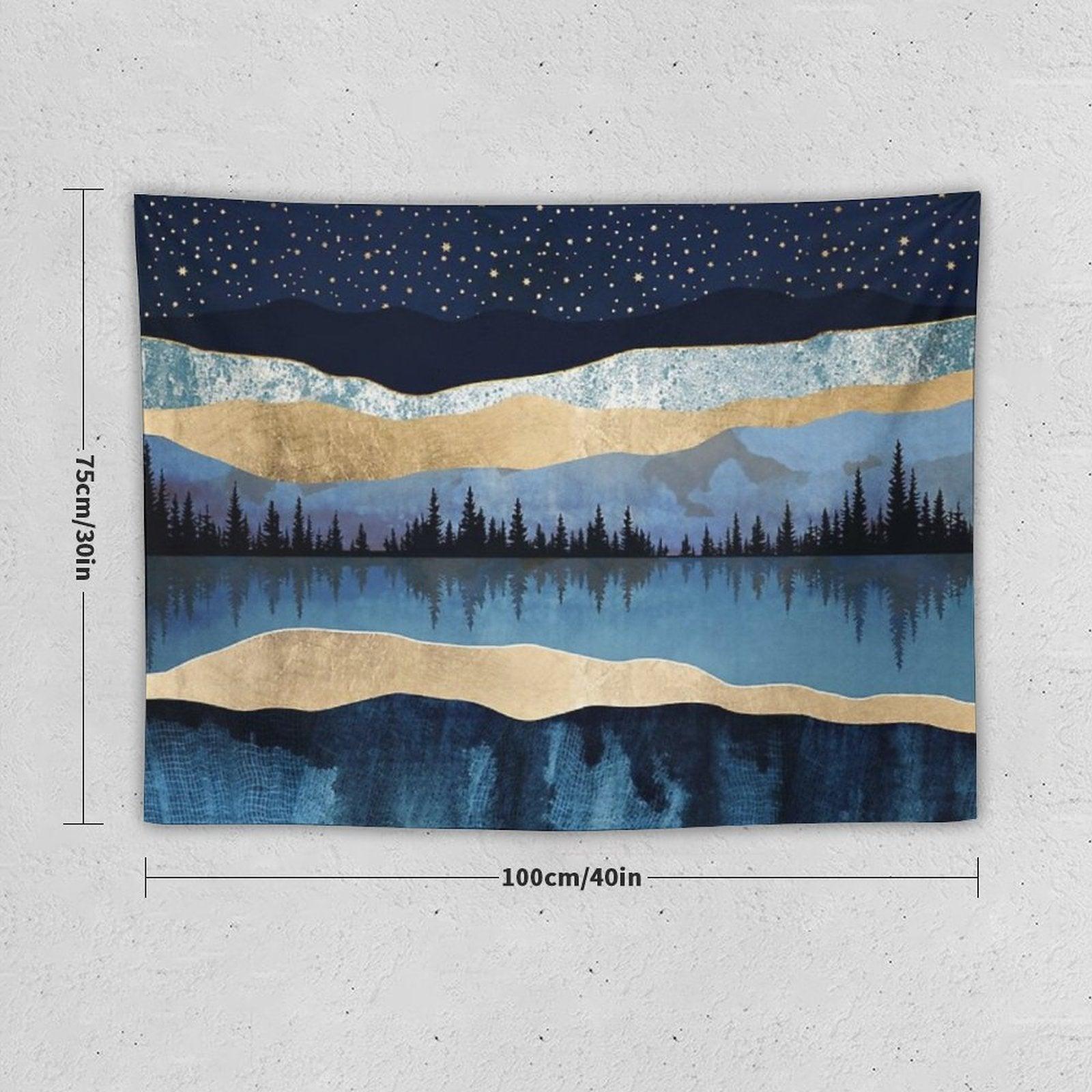 Midnight Lake Tapestry