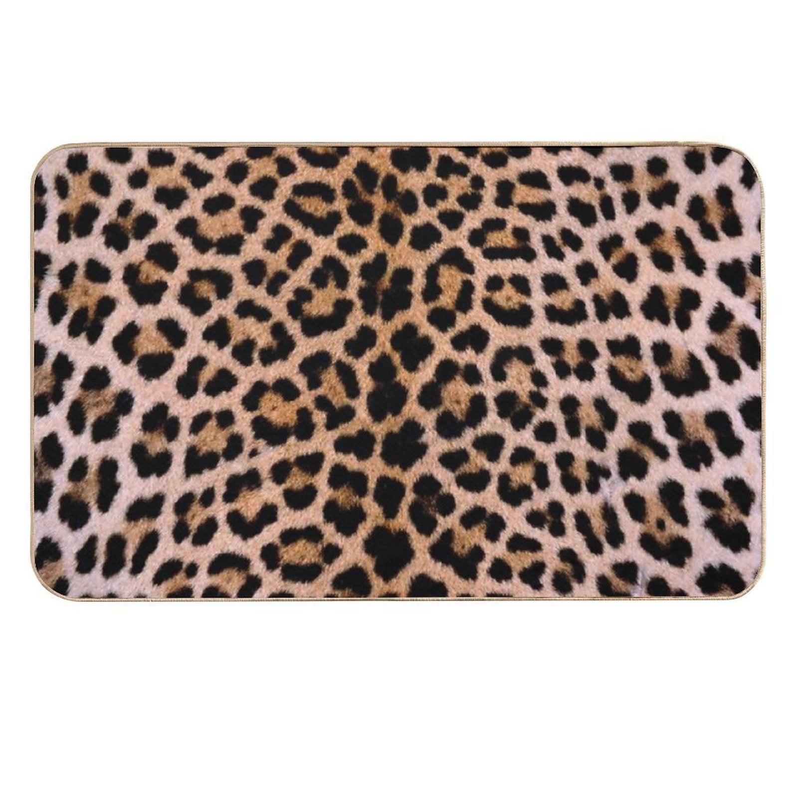 Cheetah Print  Eco-Friendly Bath Mat