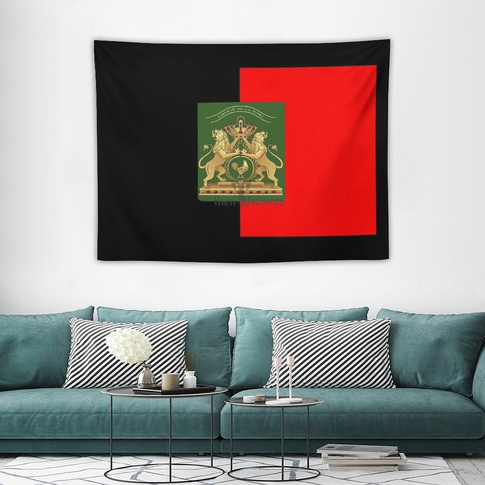 Haitian Independence Flag Tapestry BionZax