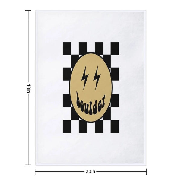 Boulder Throw Blanket