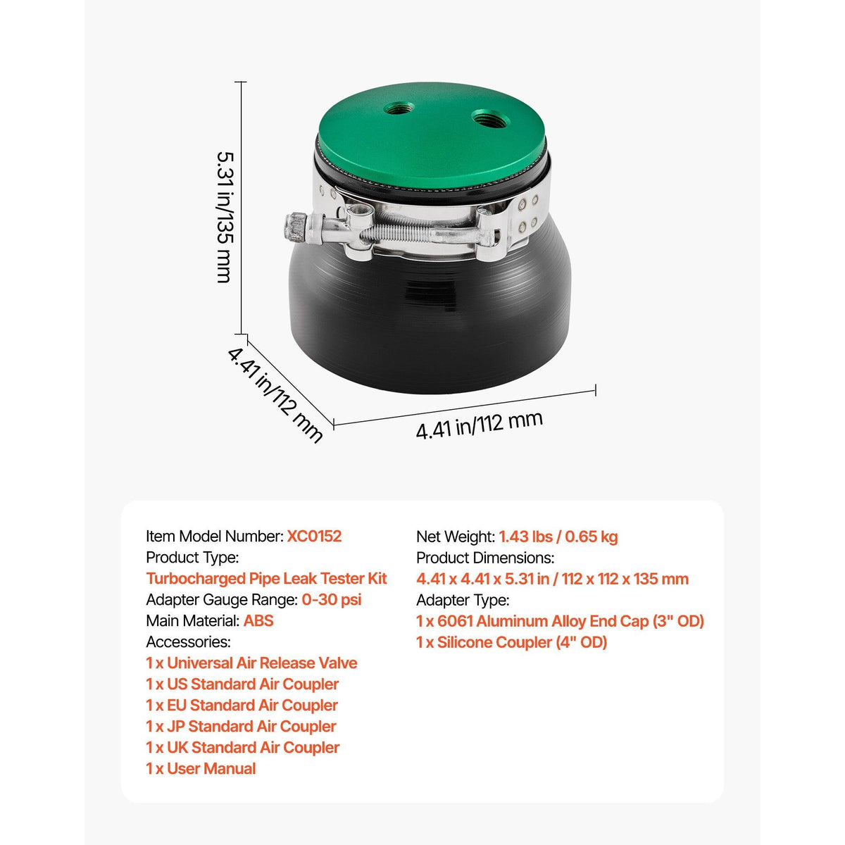 Turbo Boost Leak Tester 4