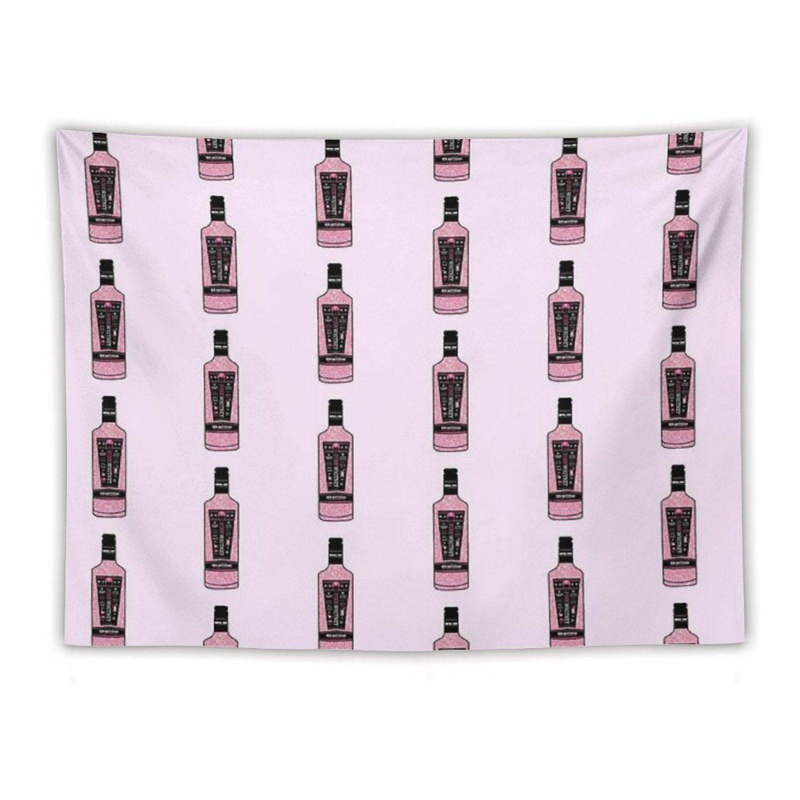 Pink Whitney Glitter Tapestry