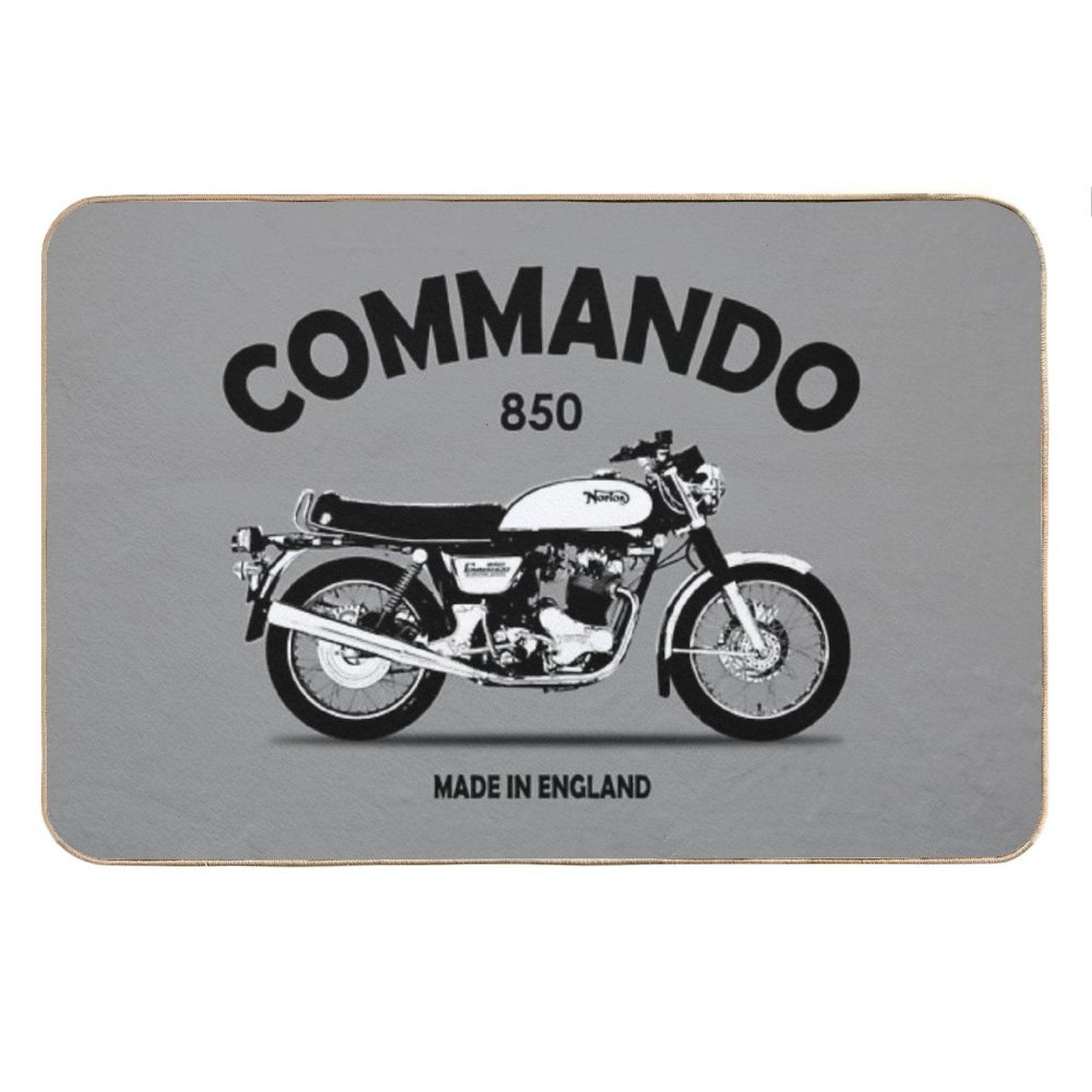 Commando 850 Made In England Bath Mat