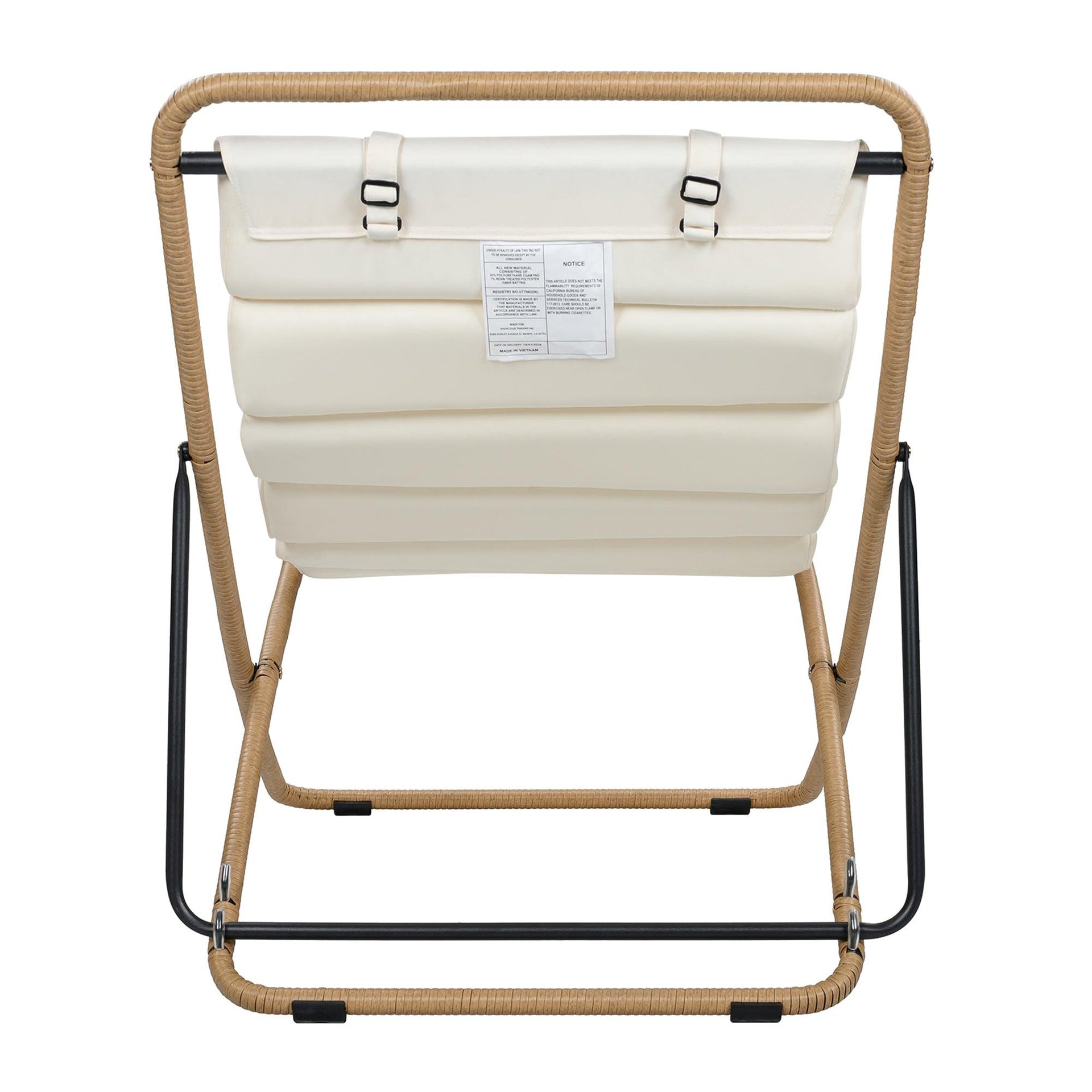 2-Pieces Outdoor Folding Chair