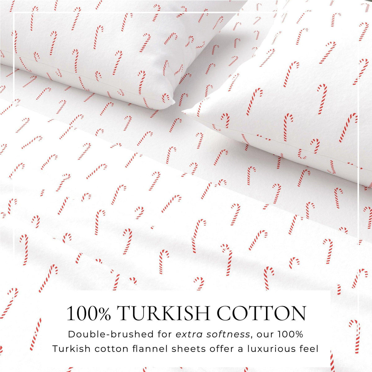 100% Turkish Cotton Flannel Sheet Sets - Boulder Collection