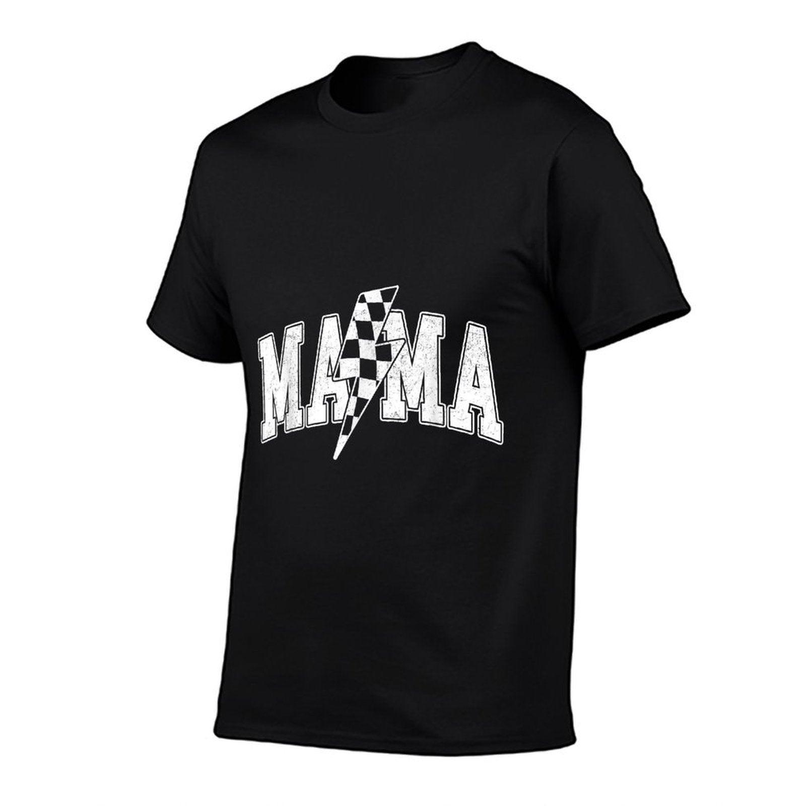 Mama Racing Car Family Matching Birthday Party Mother's Day T-Shirt