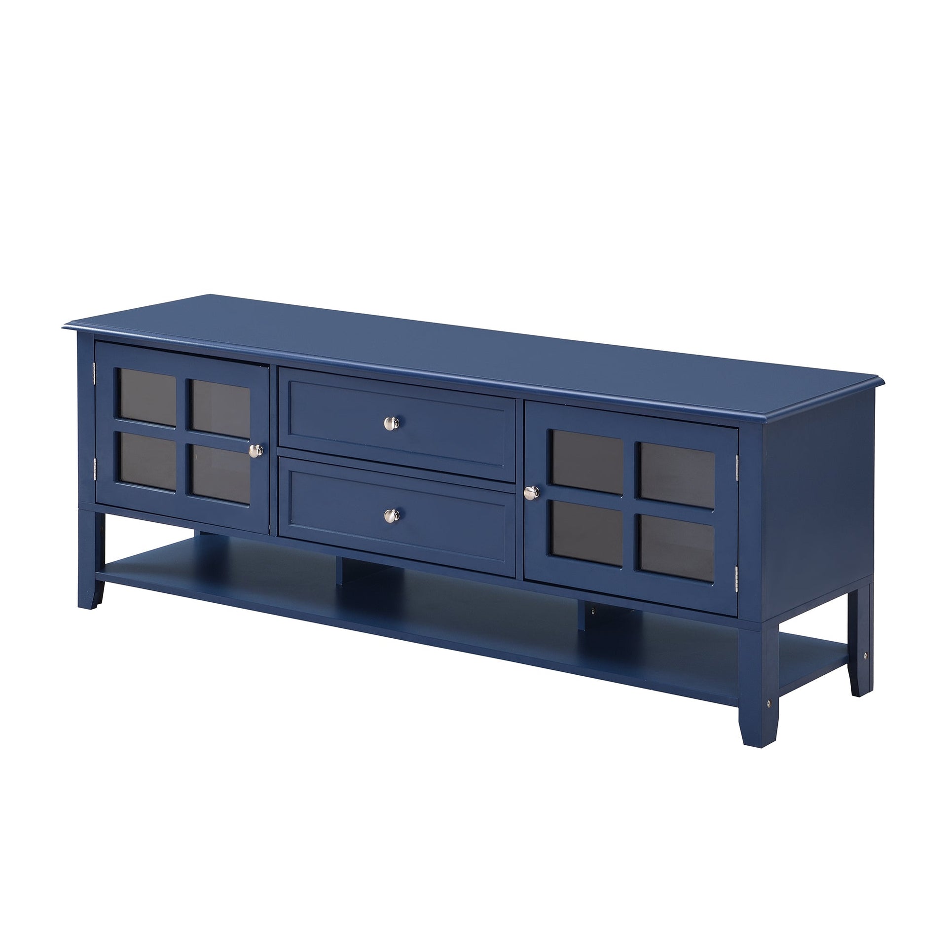 TV Stand Entertainment Center with Multifunctional Storage and Modern Design