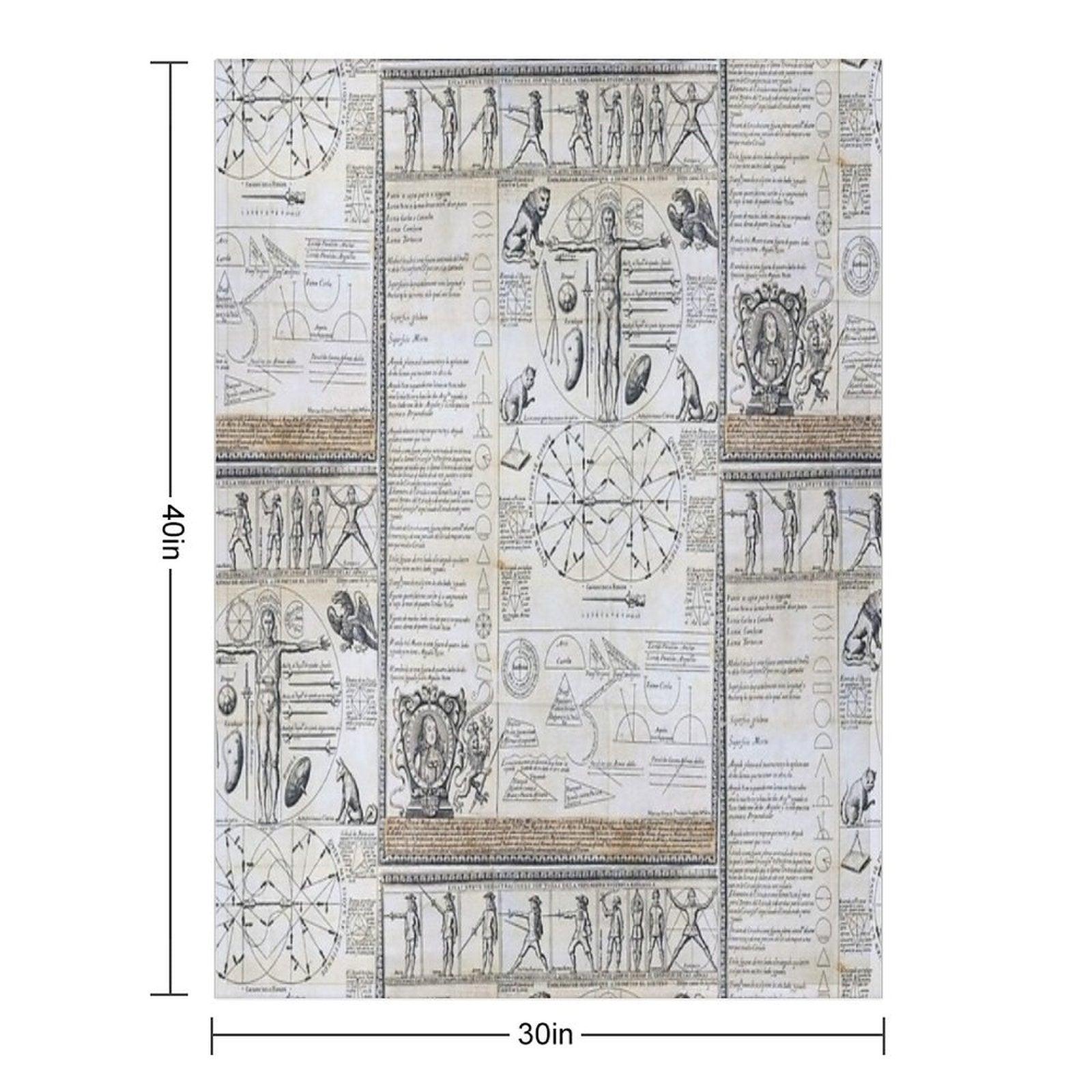 La Verdadera Destreza, Summarized Throw Blanket